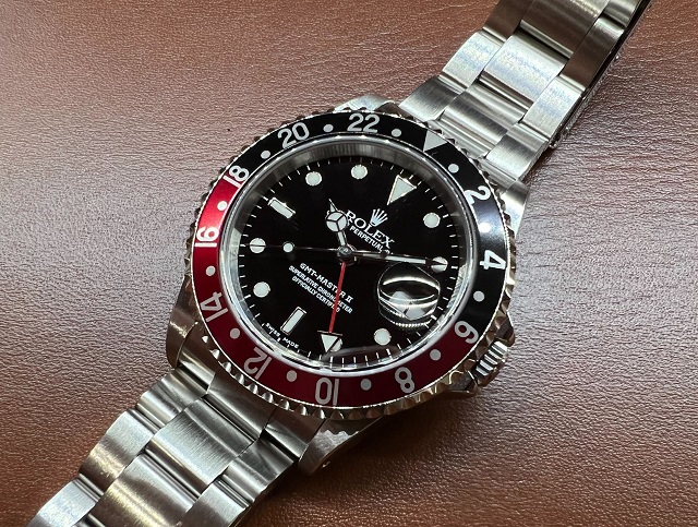 京都店に初入荷！ GMT-MASTER II  Ref.16710  赤黒ベゼル