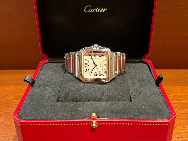 2018年発表の人気モデルサントスが入荷しました！　Cartier  Ref.WSSA0009
