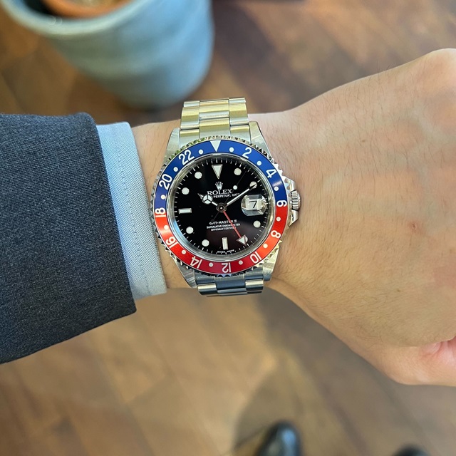 新入荷！！【ROLEX GMT-MASTERll Ref.16710】