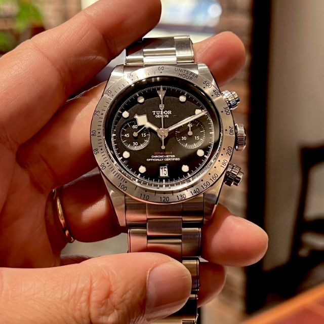 メタル感 TUDOR BLACK BAY CHRONO