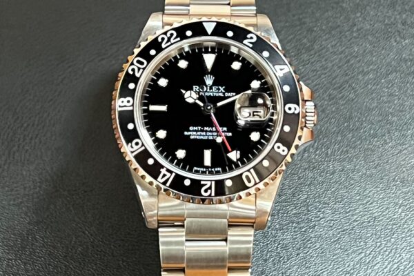 ブラック単色のロレックスGMTマスターI