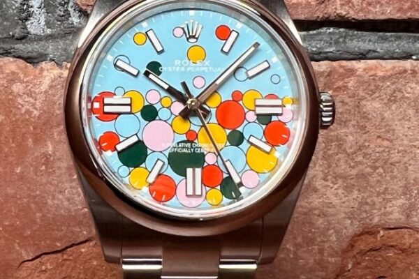 遊び心満点　オイスターパーペチュアル41　Ref.124300