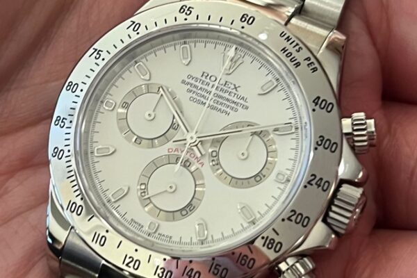 希少なクリームダイヤル　Ref.116520